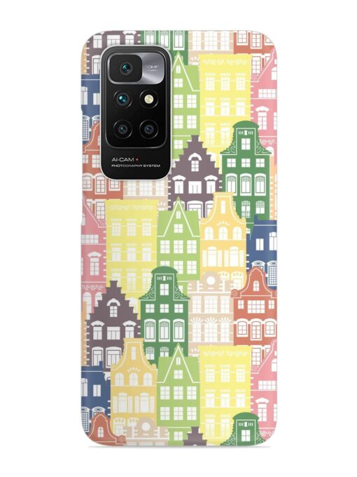 Seamless Shapes Pattern Snap Case for Xiaomi Redmi 10 Prime (2022) Zapvi