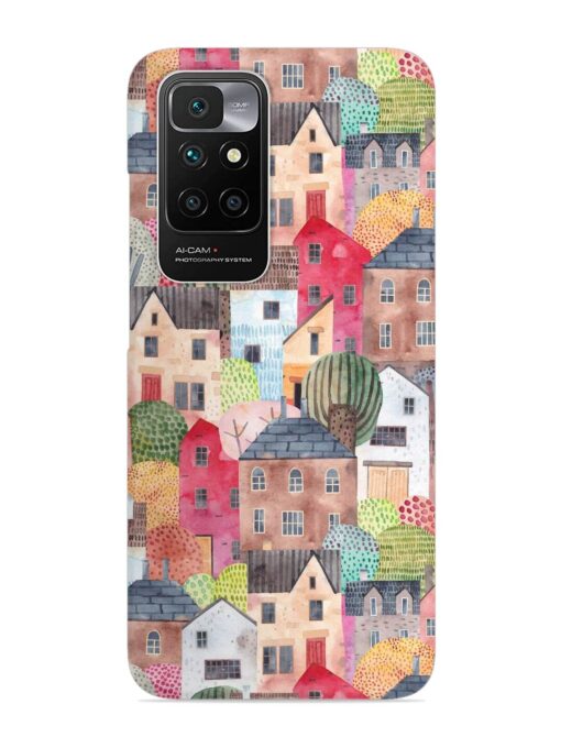 Abstract Seamless Pattern Snap Case for Xiaomi Redmi 10 Prime (2022)