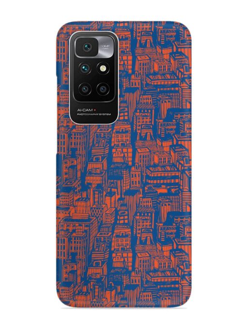 Hand Drawn Seamless Snap Case for Xiaomi Redmi 10 Prime (2022) Zapvi