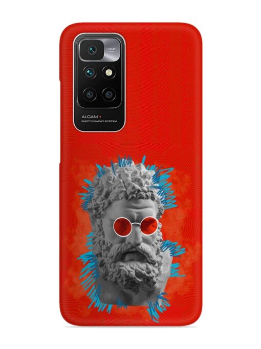 Contemporary Art Concept Snap Case for Xiaomi Redmi 10 Prime (2022)