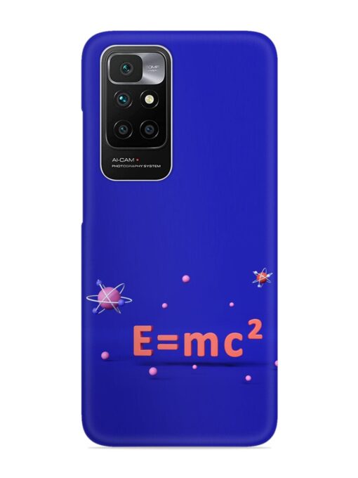 Formula Relativity Equation Snap Case for Xiaomi Redmi 10 Prime (2022) Zapvi