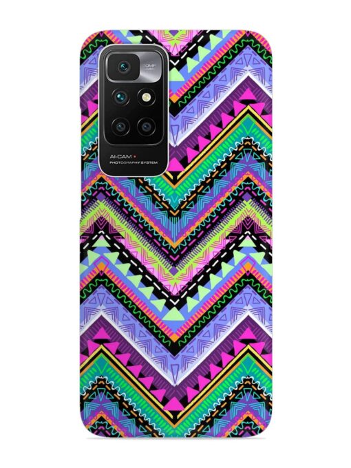 Tribal Aztec Print Snap Case for Xiaomi Redmi 10 Prime (2022) Zapvi