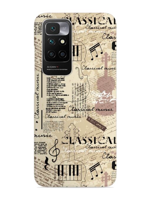 Classical Music Lpattern Snap Case for Xiaomi Redmi 10 Prime (2022) Zapvi