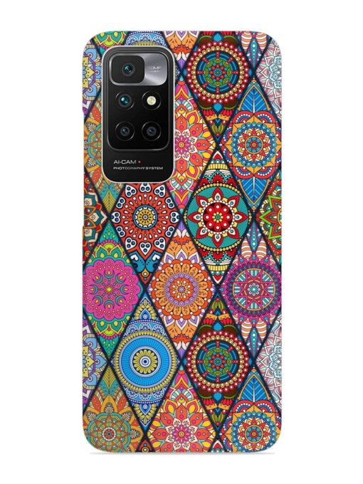 Seamless Tile Pattern Snap Case for Xiaomi Redmi 10 Prime (2022)