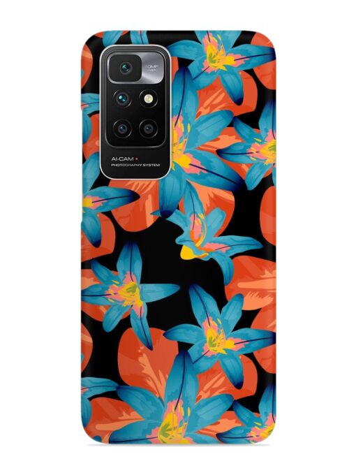 Philippine Flowers Seamless Snap Case for Xiaomi Redmi 10 Prime (2022)