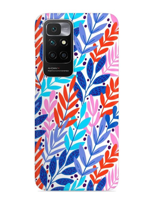 Bright Floral Tropical Snap Case for Xiaomi Redmi 10 Prime (2022) Zapvi