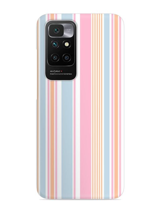 Stripe Seamless Pattern Snap Case for Xiaomi Redmi 10 Prime (2022) Zapvi