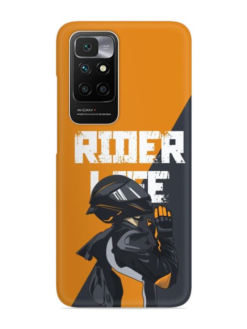 Rider Life Snap Case for Xiaomi Redmi 10 Prime (2022) Zapvi