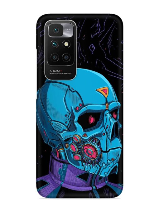 Skull Robo Vector Snap Case for Xiaomi Redmi 10 Prime (2022)