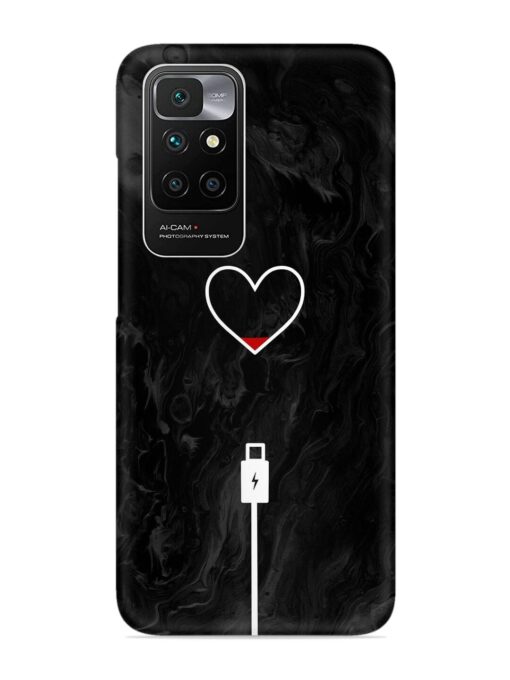 Heart Charging Vector Snap Case for Xiaomi Redmi 10 Prime (2022) Zapvi