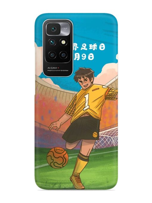 Soccer Kick Snap Case for Xiaomi Redmi 10 Prime (2022) Zapvi