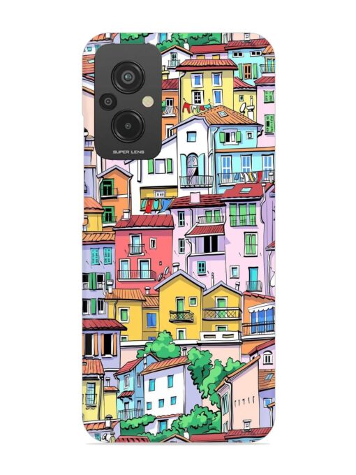 Europe Old Town Snap Case for Xiaomi Redmi 11 Prime (4G) Zapvi