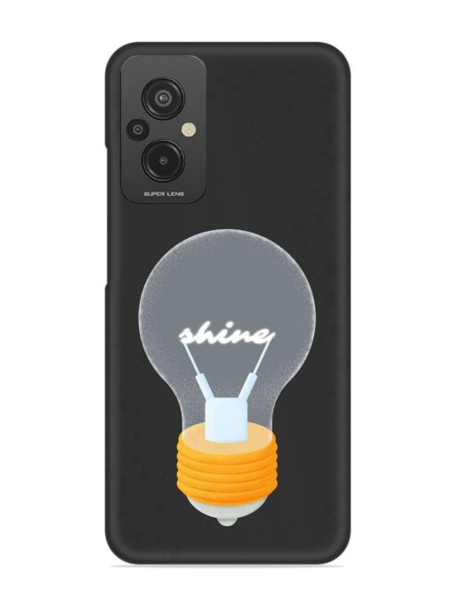 Bulb Background Snap Case for Xiaomi Redmi 11 Prime (4G) Zapvi