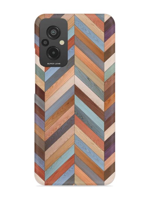 Seamless Wood Parquet Snap Case for Xiaomi Redmi 11 Prime (4G) Zapvi