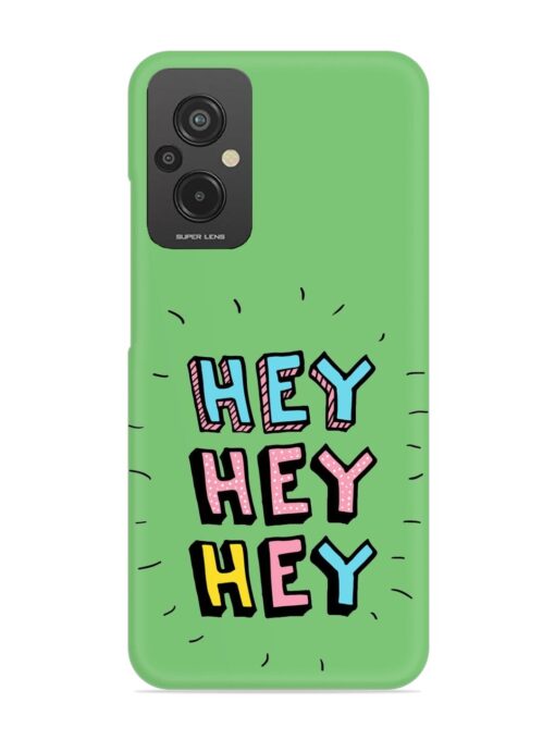 Hey Vector Cartoon Snap Case for Xiaomi Redmi 11 Prime (4G) Zapvi