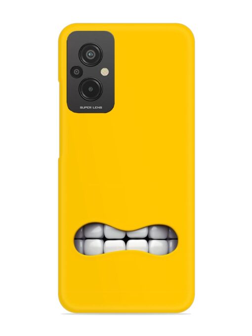 Mouth Character On Snap Case for Xiaomi Redmi 11 Prime (4G) Zapvi