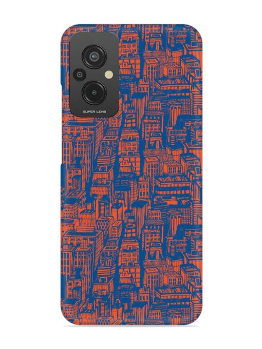 Hand Drawn Seamless Snap Case for Xiaomi Redmi 11 Prime (4G) Zapvi