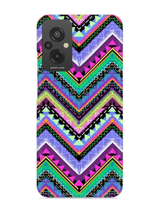 Tribal Aztec Print Snap Case for Xiaomi Redmi 11 Prime (4G) Zapvi