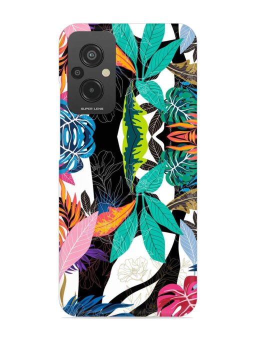 Floral Pattern Bright Snap Case for Xiaomi Redmi 11 Prime (4G) Zapvi