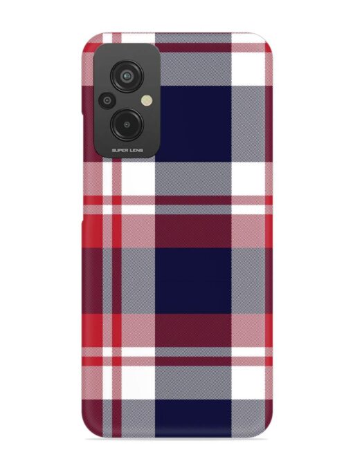 Classic Plaid Tartan Snap Case for Xiaomi Redmi 11 Prime (4G) Zapvi