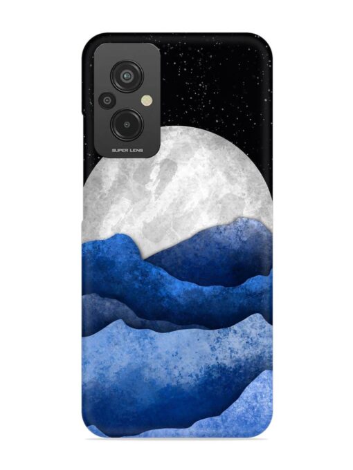 Full Moon Mountain Vector Snap Case for Xiaomi Redmi 11 Prime (4G) Zapvi