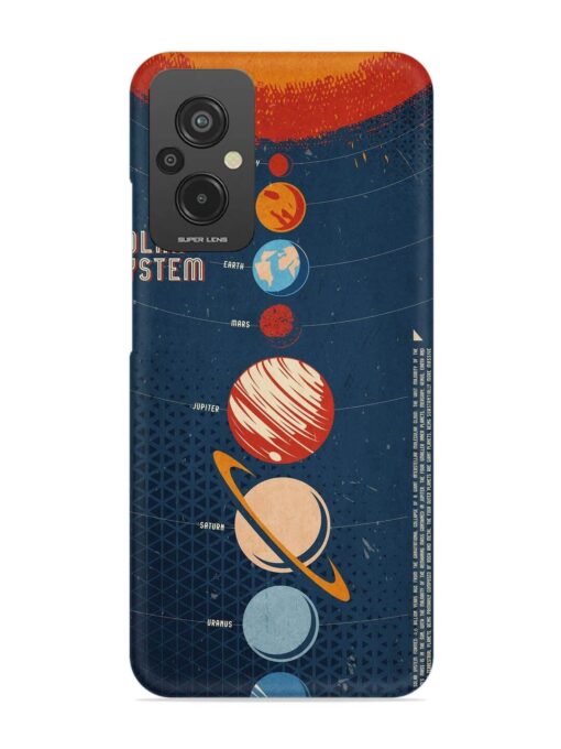 Solar System Vector Snap Case for Xiaomi Redmi 11 Prime (4G) Zapvi