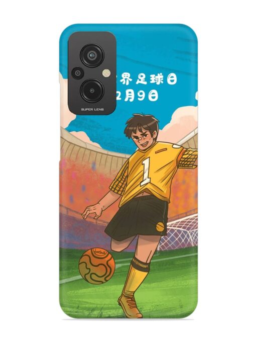 Soccer Kick Snap Case for Xiaomi Redmi 11 Prime (4G) Zapvi