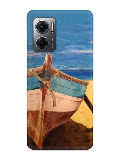 Canvas Painting Snap Case for Xiaomi Redmi 11 Prime (5G)