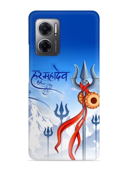 Har Har Mahadev Trishul Snap Case for Xiaomi Redmi 11 Prime (5G)