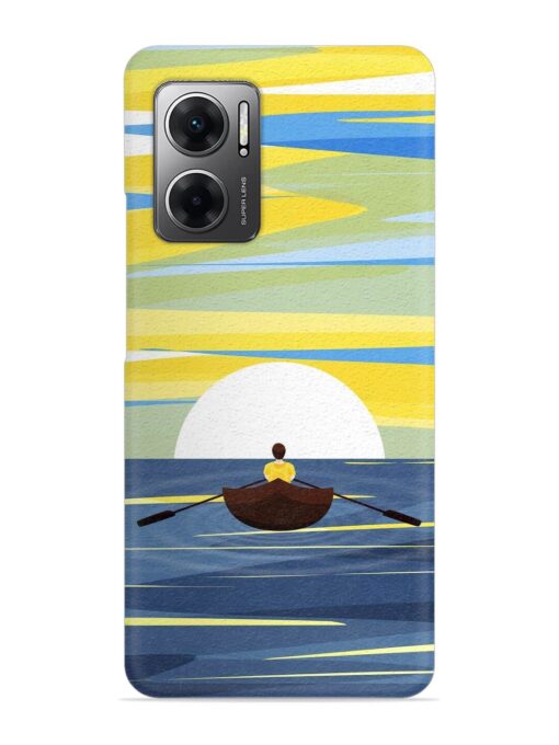 Rowing Person Ferry Paddle Snap Case for Xiaomi Redmi 11 Prime (5G)