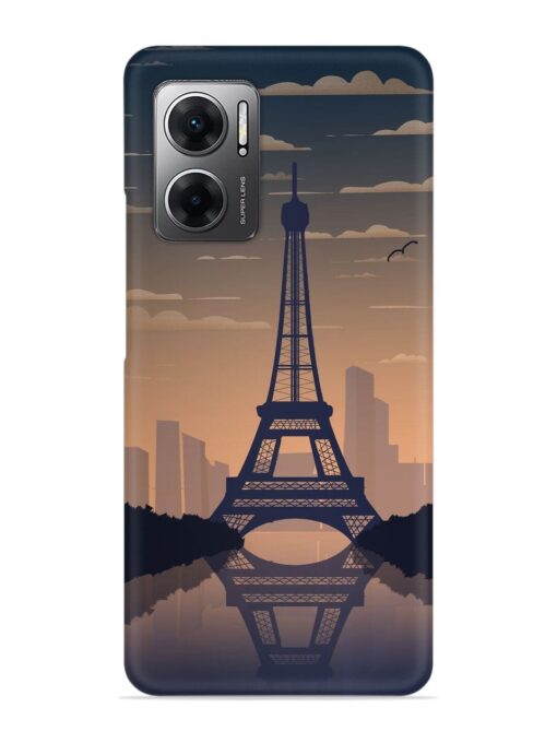 France Paris Eiffel Tower Gradient Snap Case for Xiaomi Redmi 11 Prime (5G) Zapvi