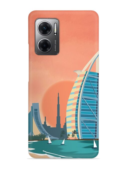 Dubai Architectural Scenery Snap Case for Xiaomi Redmi 11 Prime (5G) Zapvi