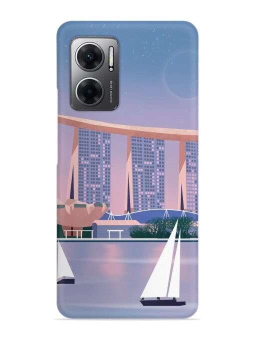 Singapore Scenery Architecture Snap Case for Xiaomi Redmi 11 Prime (5G)