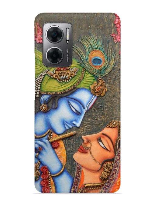 Lord Radha Krishna Flute Art Snap Case for Xiaomi Redmi 11 Prime (5G) Zapvi