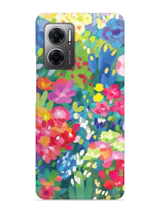 Watercolor Flower Art Snap Case for Xiaomi Redmi 11 Prime (5G) Zapvi