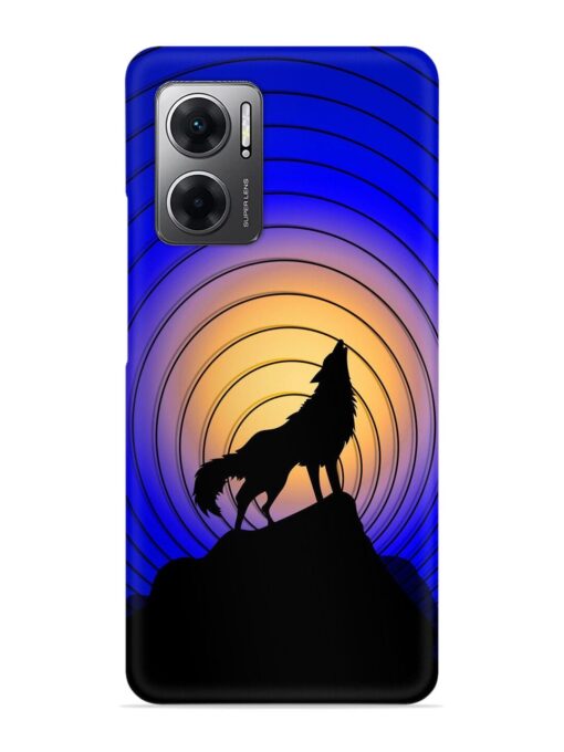 Fox Roaring Design Snap Case for Xiaomi Redmi 11 Prime (5G) Zapvi