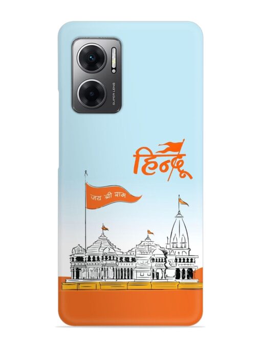 Ram Mandir Hindu Snap Case for Xiaomi Redmi 11 Prime (5G) Zapvi