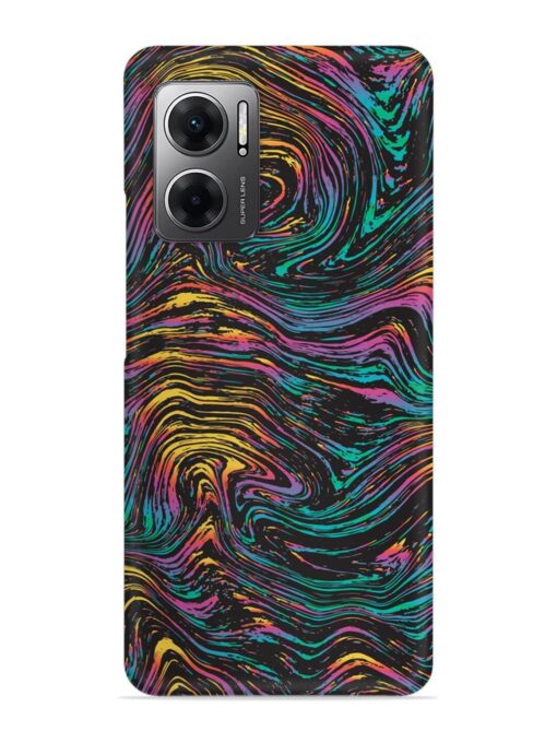 Abstract Liquid Colors Snap Case for Xiaomi Redmi 11 Prime (5G) Zapvi