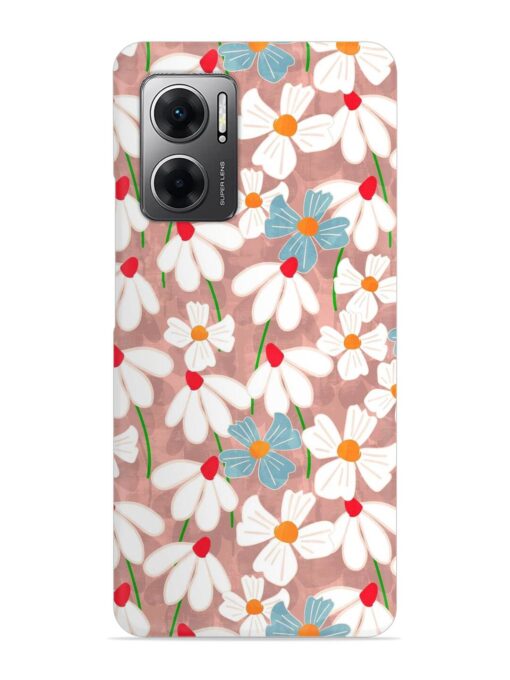 Abstract Petal Flowers Snap Case for Xiaomi Redmi 11 Prime (5G) Zapvi