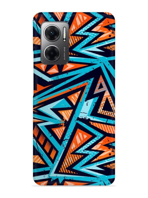 Abstract Seamless Grunge Snap Case for Xiaomi Redmi 11 Prime (5G) Zapvi