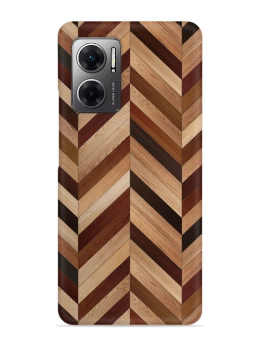 Seamless Wood Parquet Snap Case for Xiaomi Redmi 11 Prime (5G) Zapvi