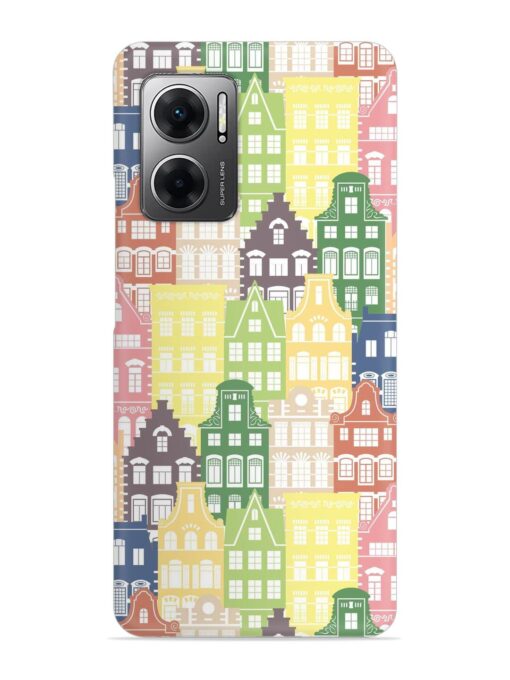 Seamless Shapes Pattern Snap Case for Xiaomi Redmi 11 Prime (5G) Zapvi