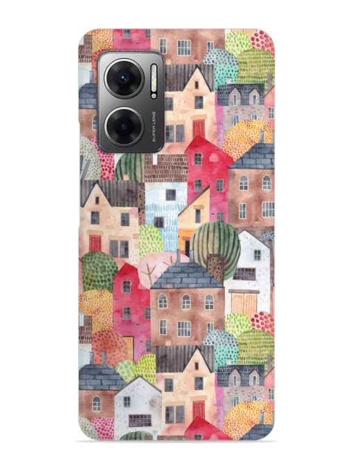 Abstract Seamless Pattern Snap Case for Xiaomi Redmi 11 Prime (5G)