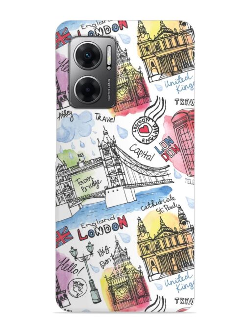 Vector London Landmark Snap Case for Xiaomi Redmi 11 Prime (5G) Zapvi