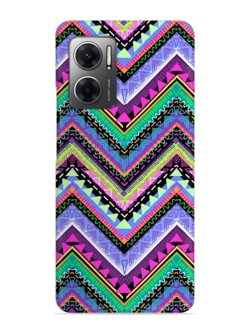 Tribal Aztec Print Snap Case for Xiaomi Redmi 11 Prime (5G) Zapvi