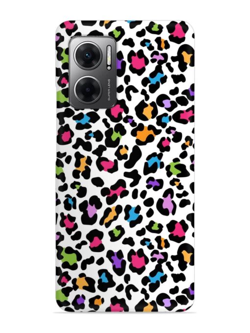 Seamless Leopard Pattern Snap Case for Xiaomi Redmi 11 Prime (5G)