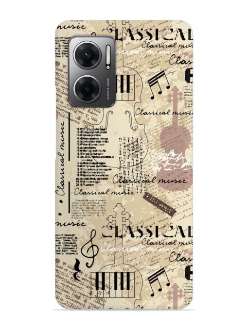 Classical Music Lpattern Snap Case for Xiaomi Redmi 11 Prime (5G)