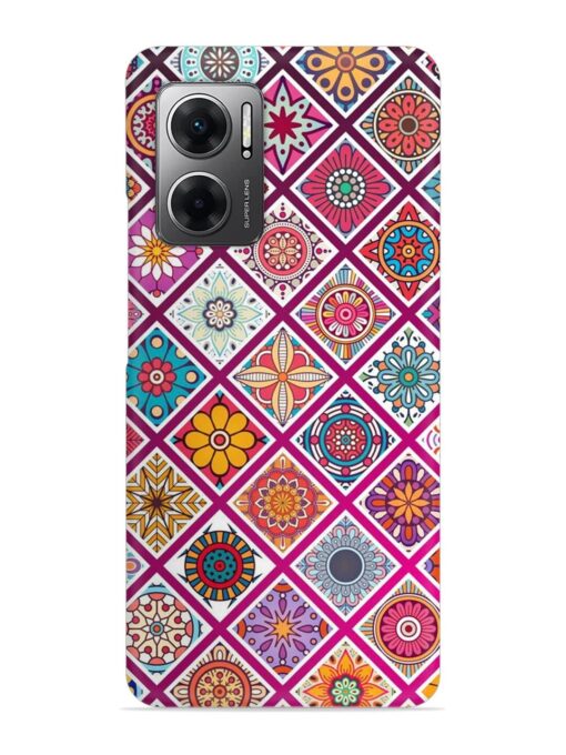 Seamless Tile Pattern Snap Case for Xiaomi Redmi 11 Prime (5G) Zapvi