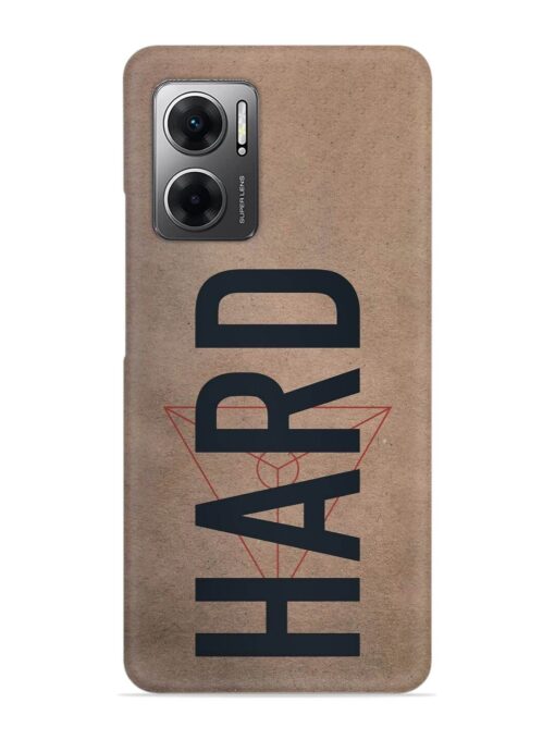 Hard Typo Snap Case for Xiaomi Redmi 11 Prime (5G) Zapvi