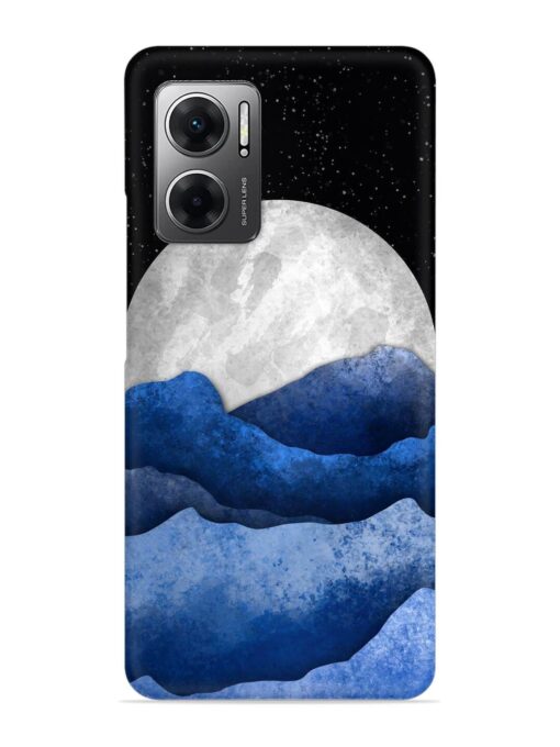 Full Moon Mountain Vector Snap Case for Xiaomi Redmi 11 Prime (5G)